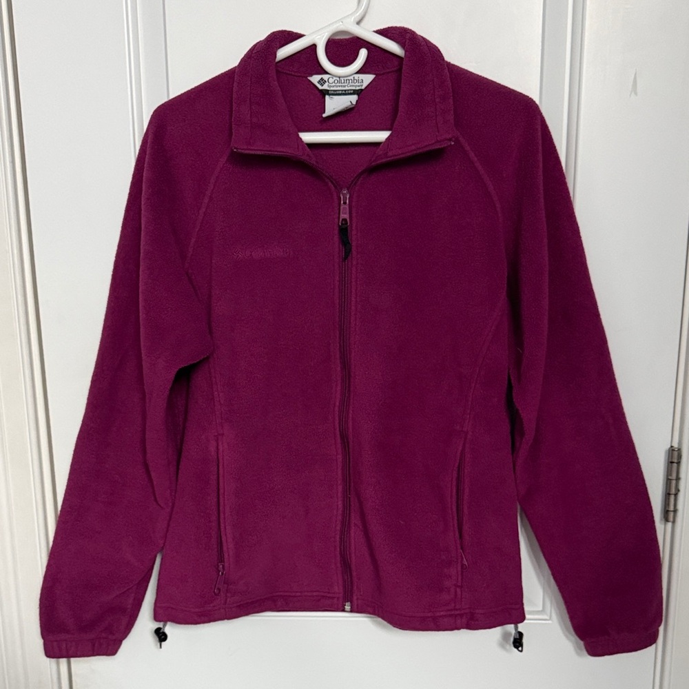 Columbia Women's Full-Zip Fleece Jacket - Plum